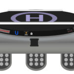 Uriel Wireless Drone Charging System-Round Version w/Lighting